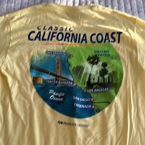NWT-Princess Cruises- Classic California Coast T-Shirt - Child Size S